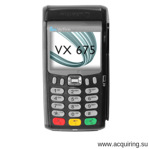 POS-терминал Verifone VX675 (GPRS - SIM карта), комплект Прими Карту в Кургане
