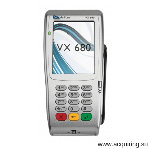 POS-терминал Verifone VX680 (Wi-Fi, Bluetooth), комплект Прими Карту в Кургане